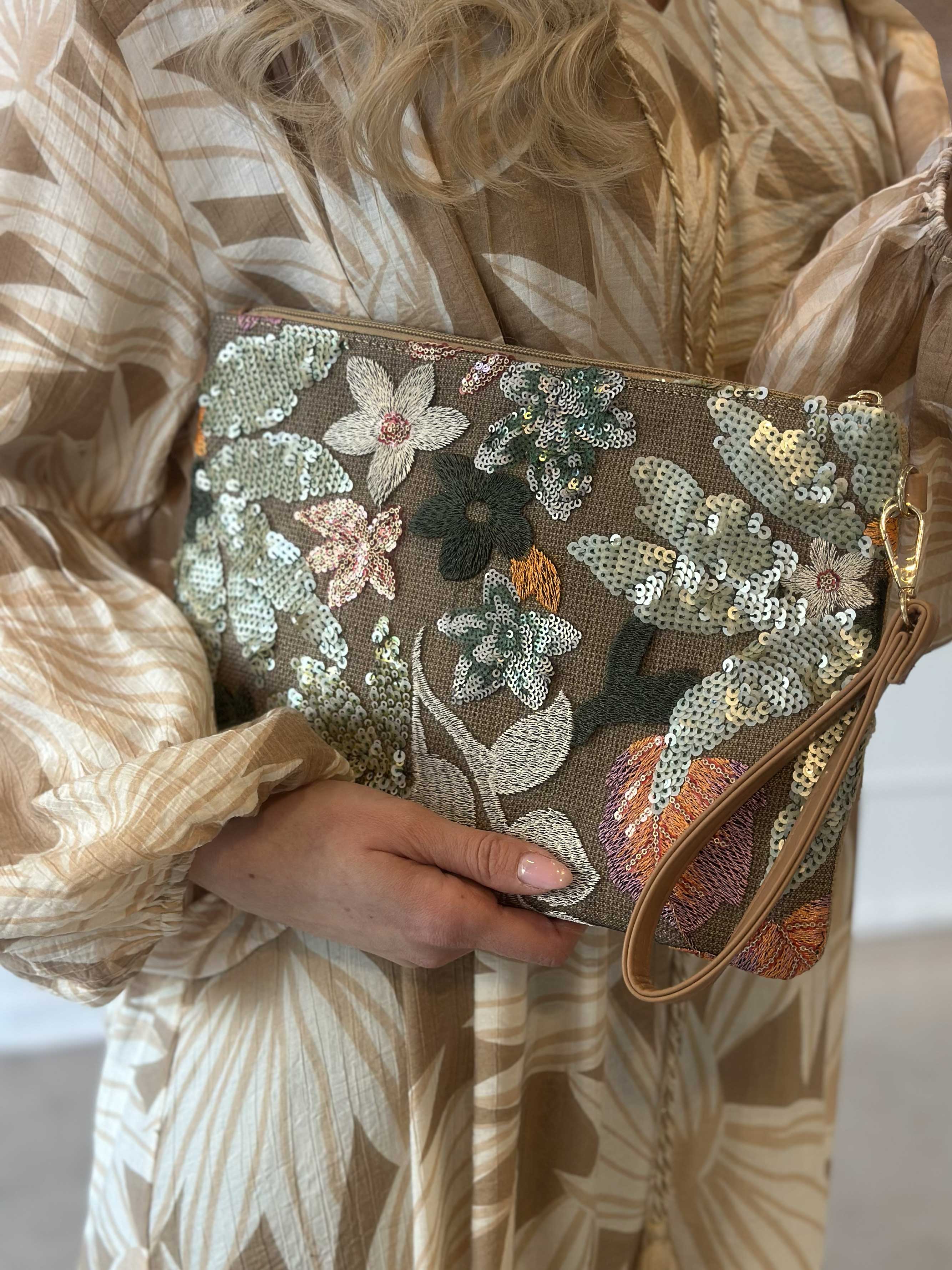 Maxine - Sød crossbody taske med pailletter